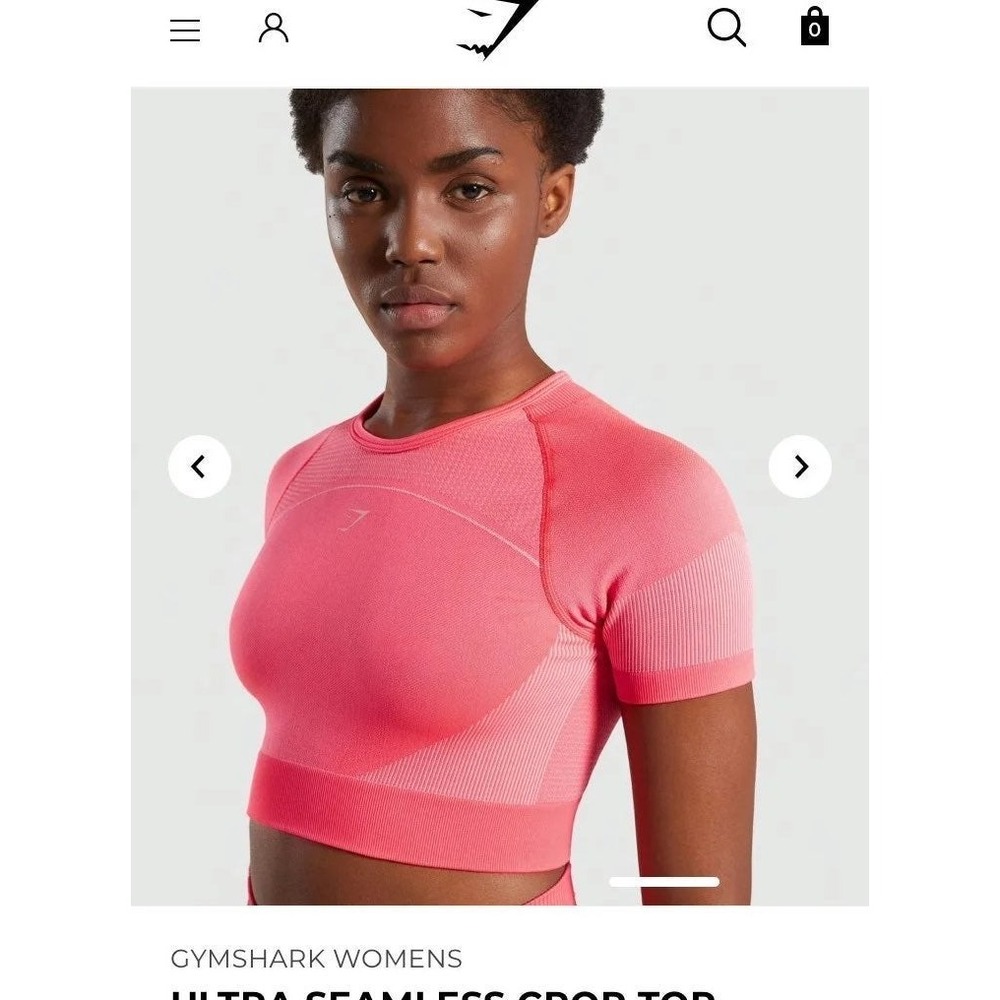 Gymshark crop‎ top